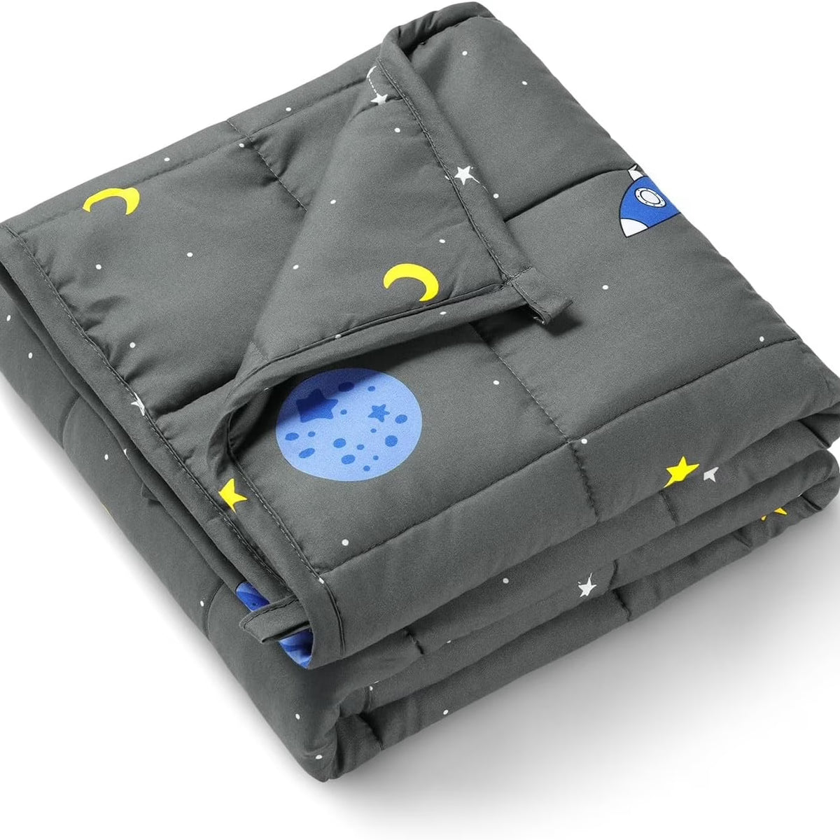 Sivio Kids Weighted Blanket - 5 lb, 36 x 48 in, Gray Sky