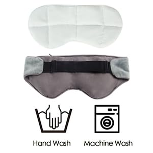 Weighted Eye Mask - 0.55 lb, Grey